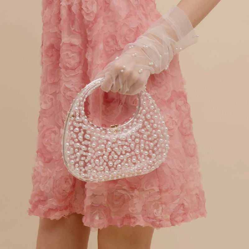 Vintage Fashion Trends 2025 - Fashion Handbags Evening Party Transparent Bags