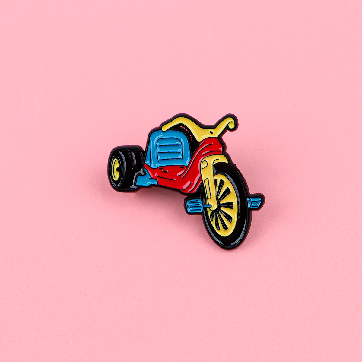 Vintage Fashion Online - Retro Bicycle Enamel Pin Vintage Brooch