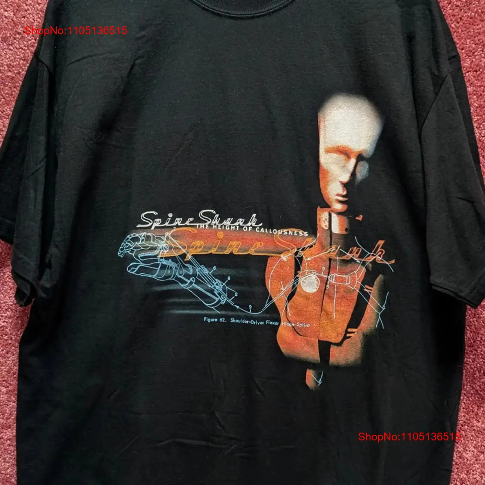 Vintage Flannel Shirt - Spineshank the Height of Callousness T