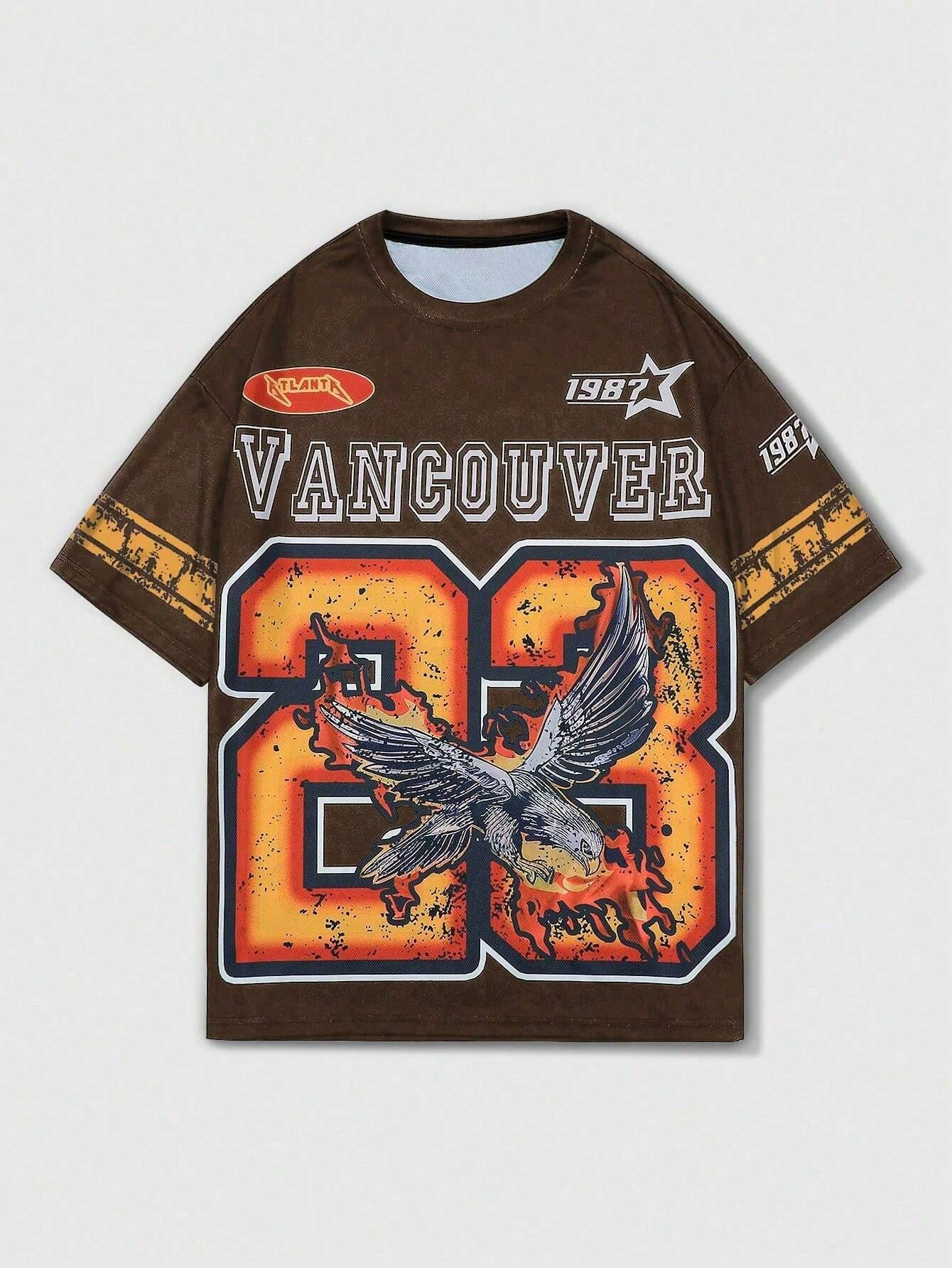 Vintage Fashion Vancouver - Women's Summer Vancouver Print Crew Neck