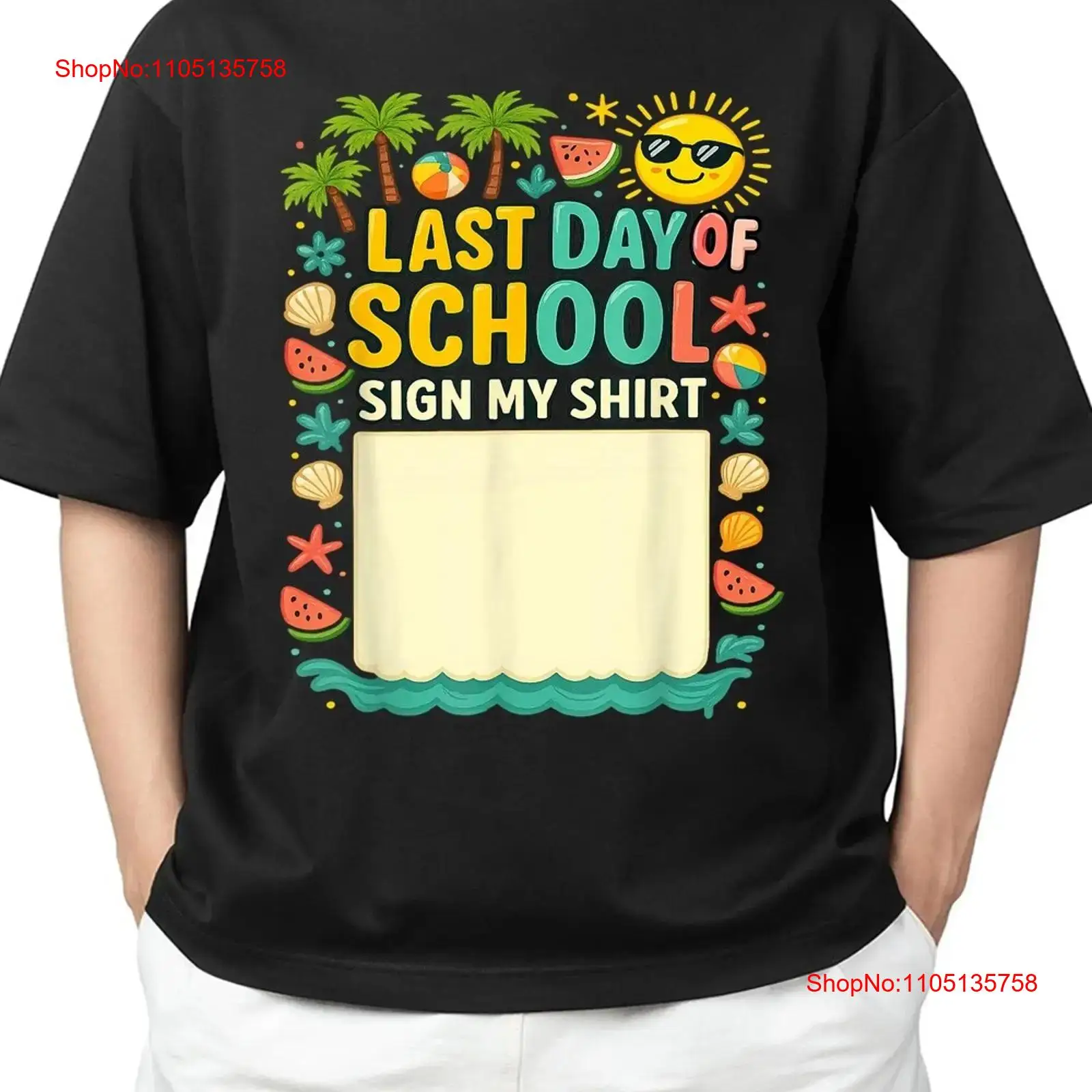 Vintage Fashion Years - Funny Last Day of School Sign