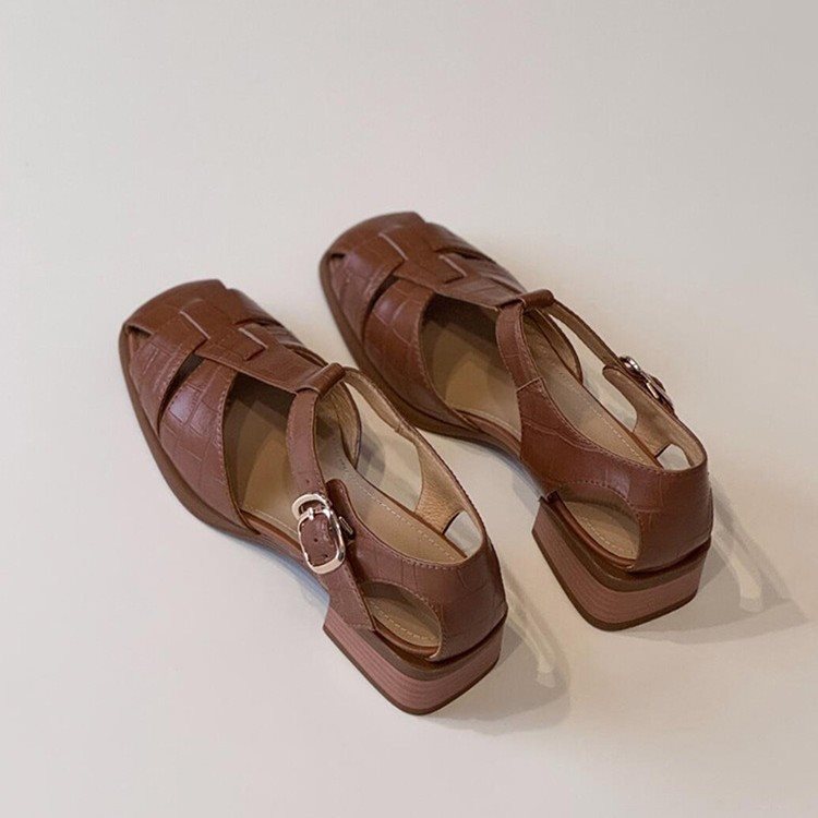 Vintage Fashion Online - Women's Sandals Summer New Fashion Weave