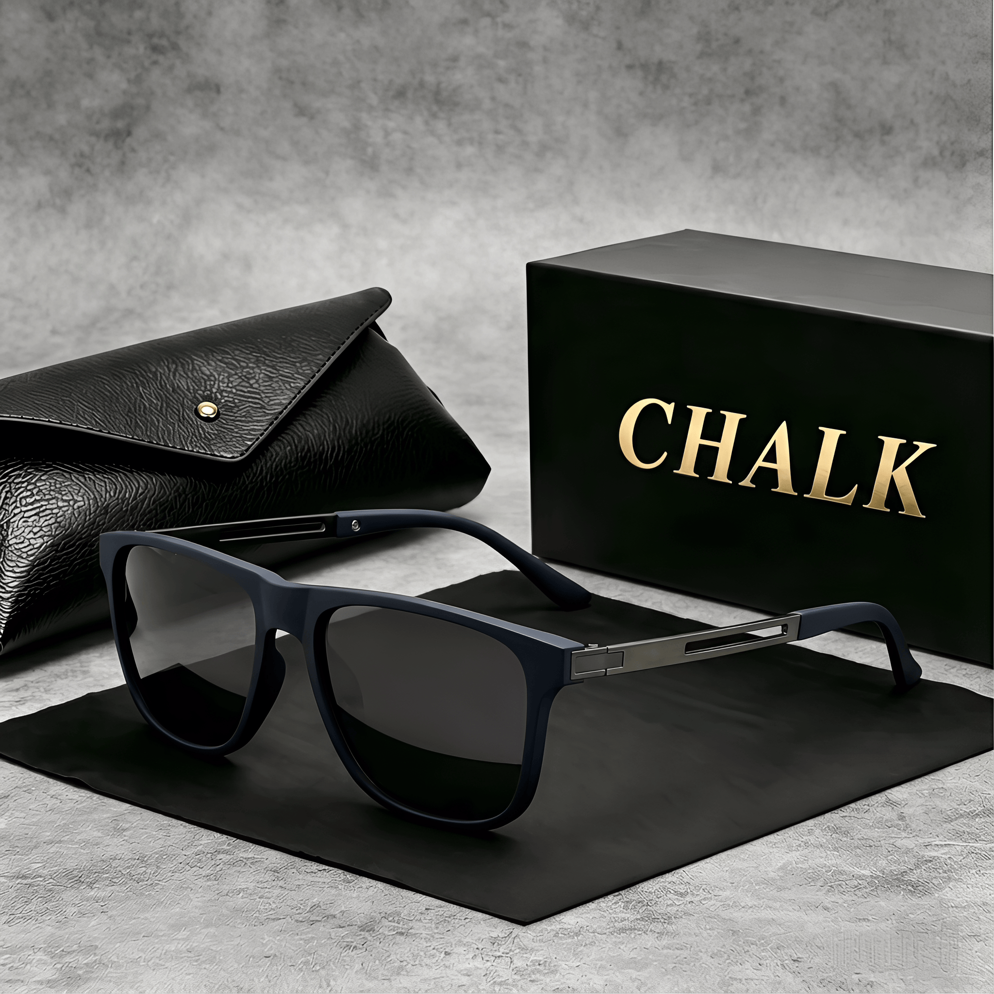 Vintage Fashion Runway - CHALK Polarized Men's Sunglasses Vintage High-End