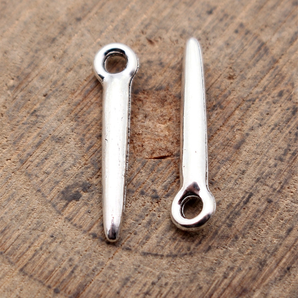 Vintage Fashion Online - 80pcs 16x3.5x1.9mm(0.63x0.14x0.07inch) Antique Silver Color Awl