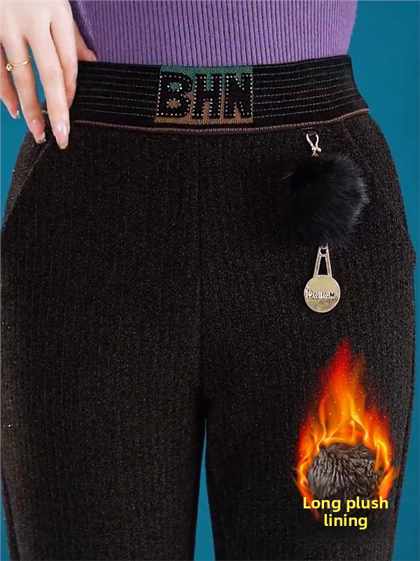 Shiny Sequin Fleece Lined Chin - Mom Jean High Rise recensione e prezzo