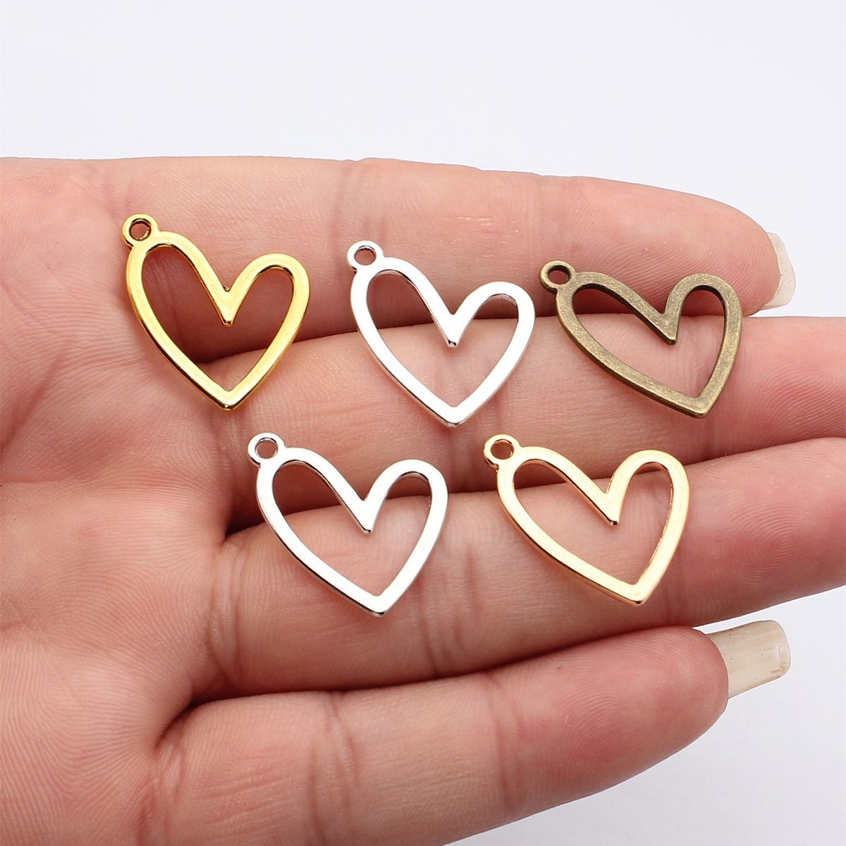 WYSIWYG 20pcs 22x20mm 5 Colors - Vintage Fashion Online recensione e prezzo