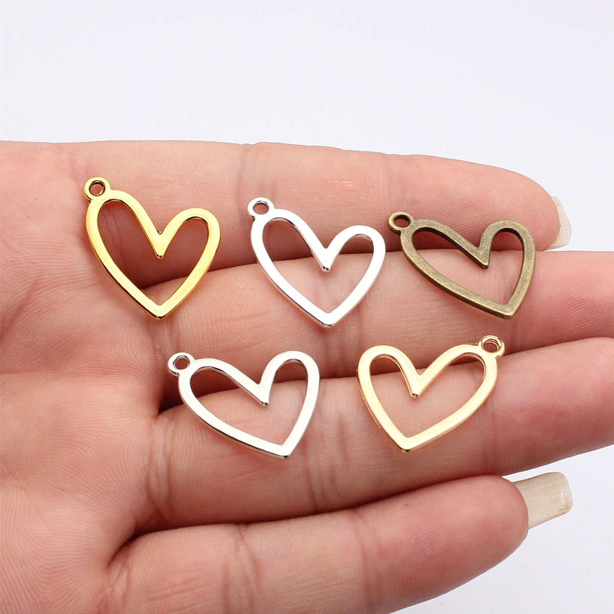 WYSIWYG 20pcs 22x20mm 5 Colors - Vintage Fashion Online recensione e prezzo