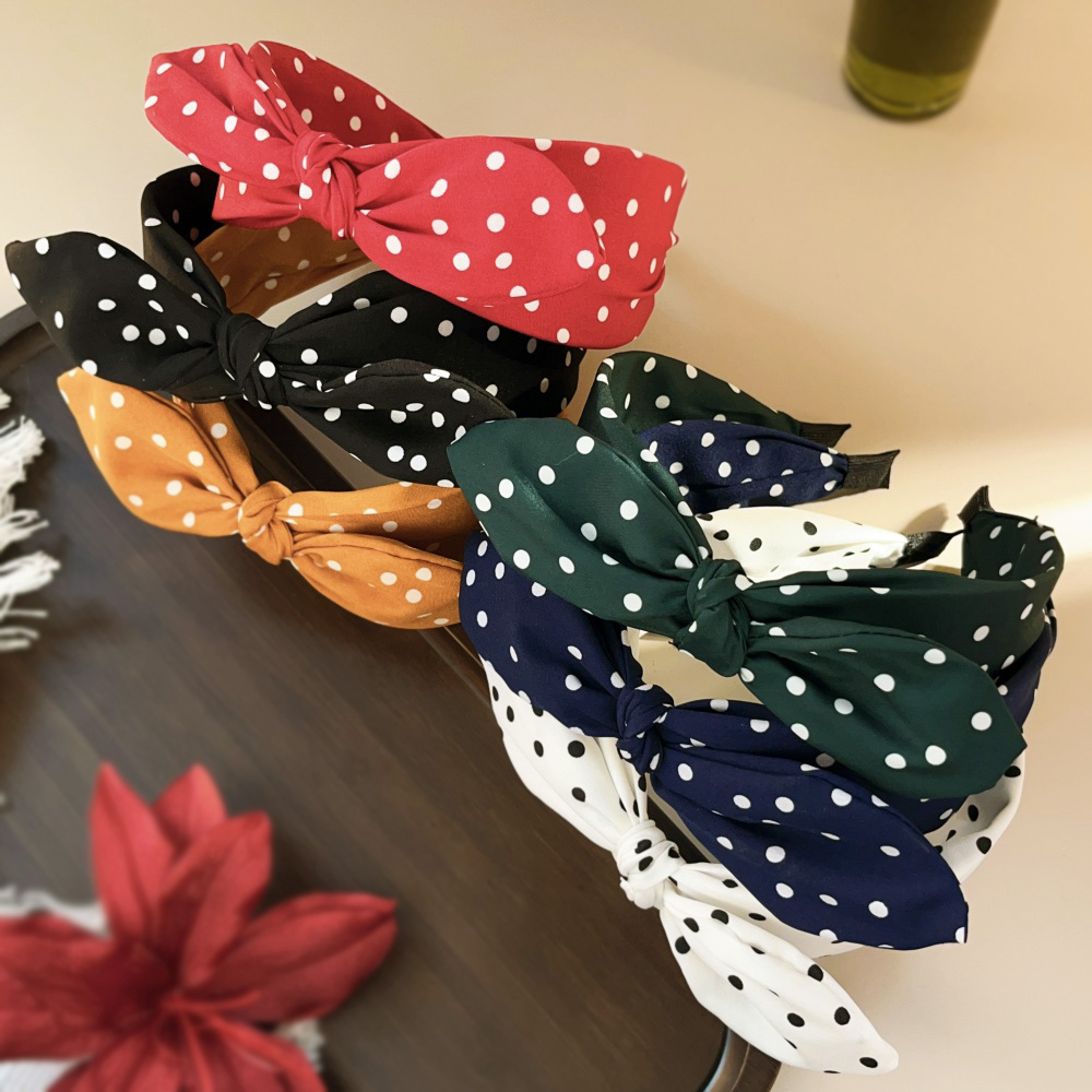 Boho Dots Wide Hair Bands for  - Vintage Fashion Wholesale recensione e prezzo