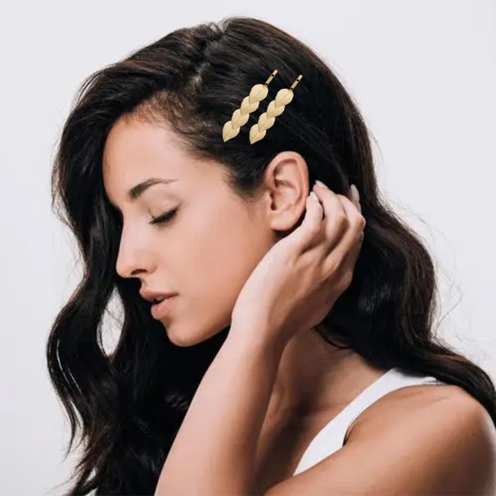 2PCS Metal Vintage Hair Pin Cl - Vintage Fashion Wholesale recensione e prezzo