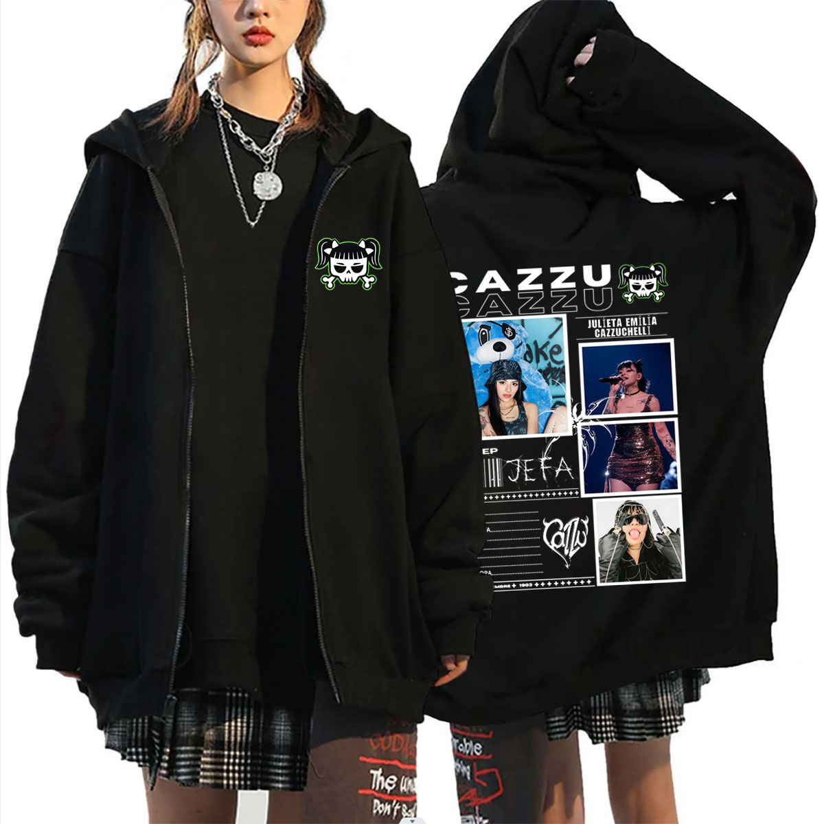 Hot Sale Latin Trap Cazzu Zipp - Vintage Fashion Pop Up recensione e prezzo