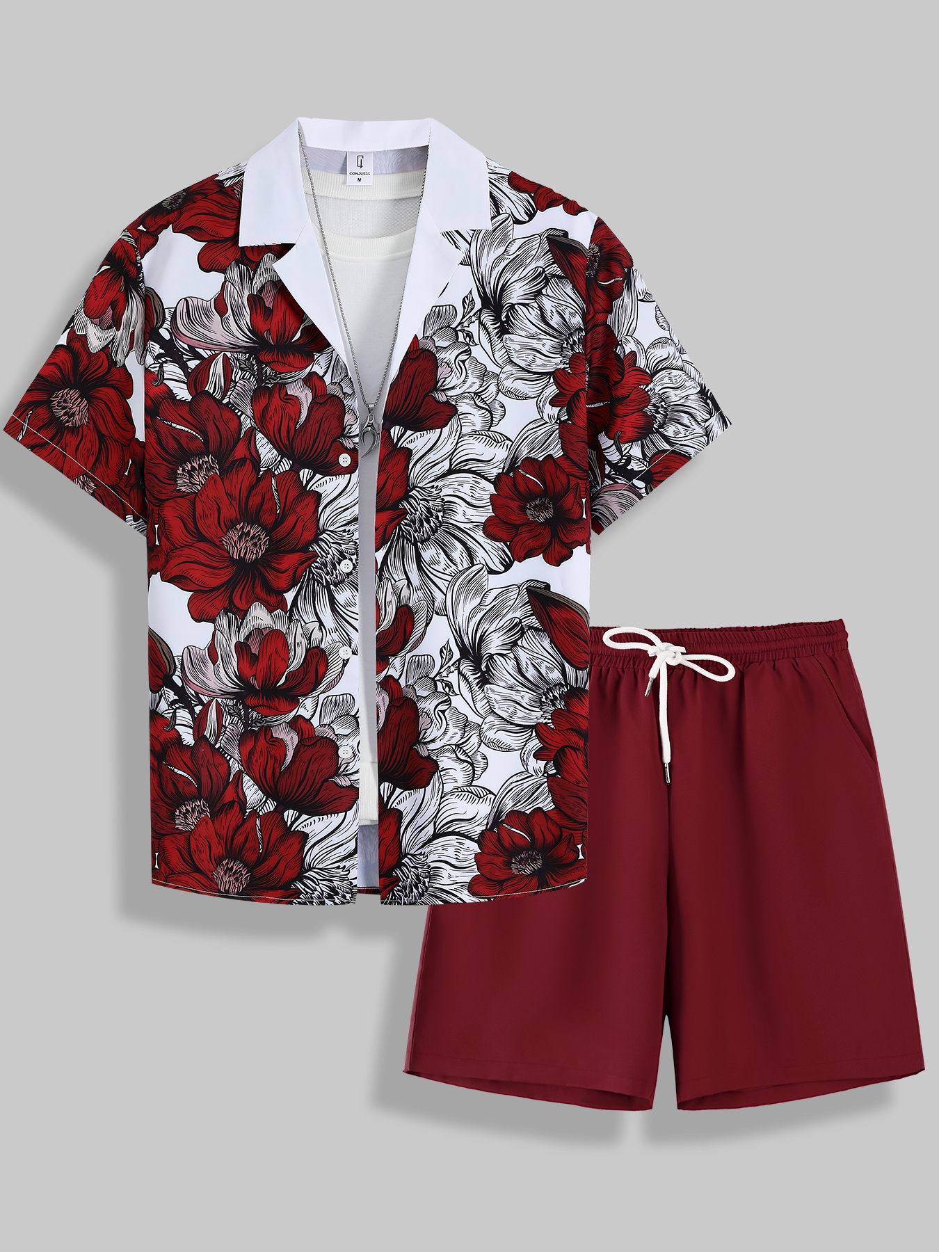 Men's Summer Lightweight Breat - Printed Floral Shirt recensione e prezzo