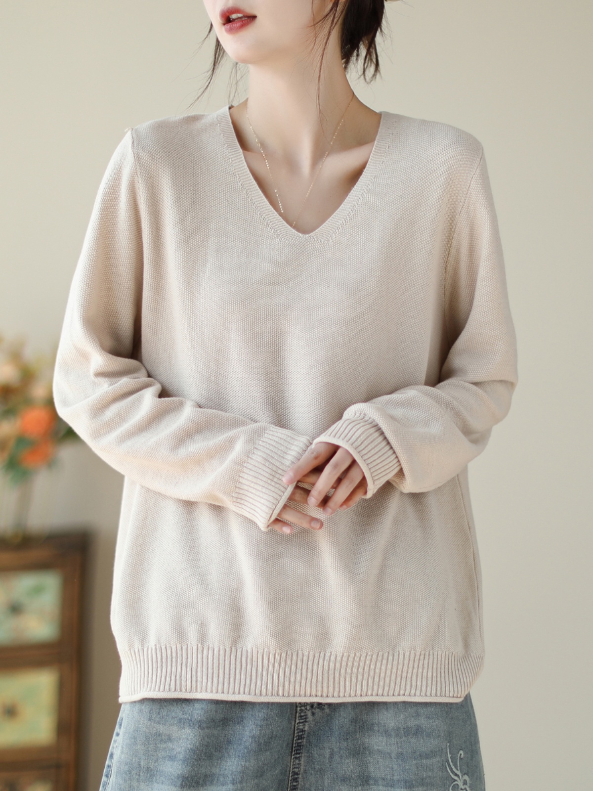 Women's Spring Fashion Sweater - Vintage Fashion Years recensione e prezzo