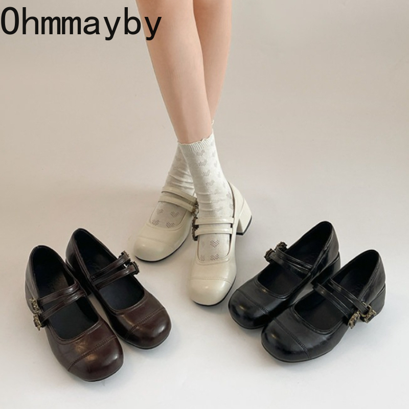 Vintage Thick Heel Women Mary  - Vintage Fashion Online recensione e prezzo