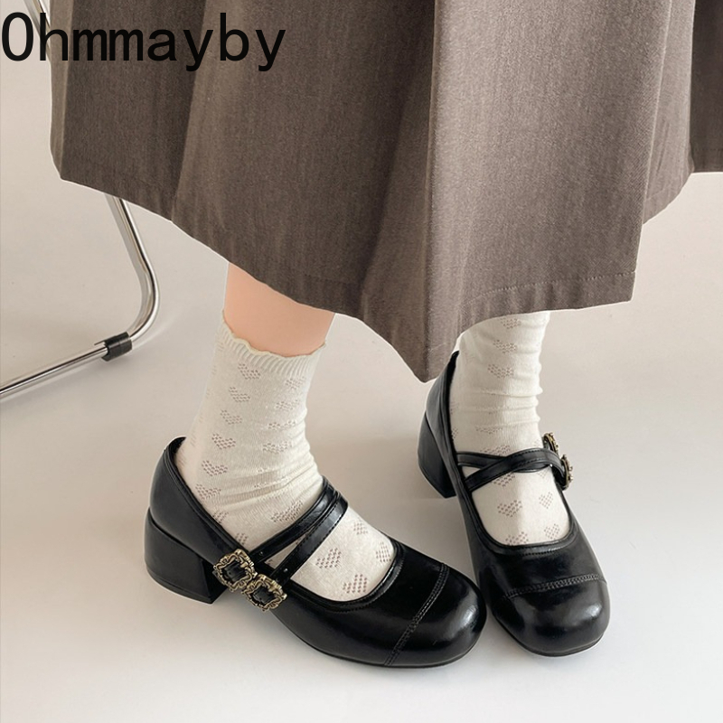 Vintage Thick Heel Women Mary  - Vintage Fashion Online recensione e prezzo