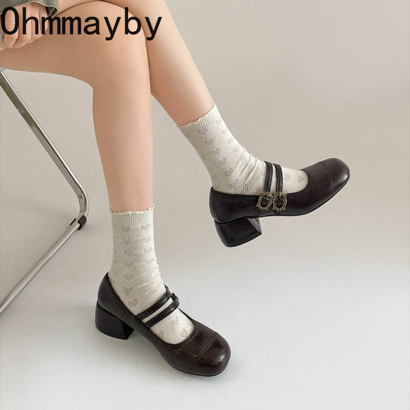 Vintage Thick Heel Women Mary  - Vintage Fashion Online recensione e prezzo