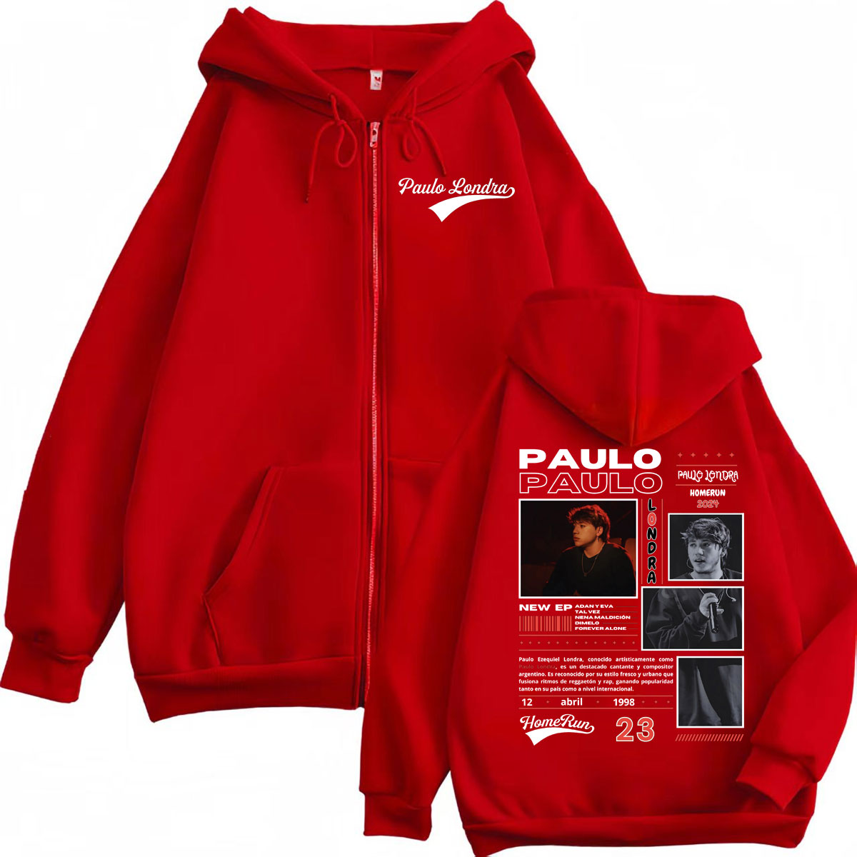 Rapper Paulo Londra Homerun Al - Vintage Fashion Pop Up recensione e prezzo