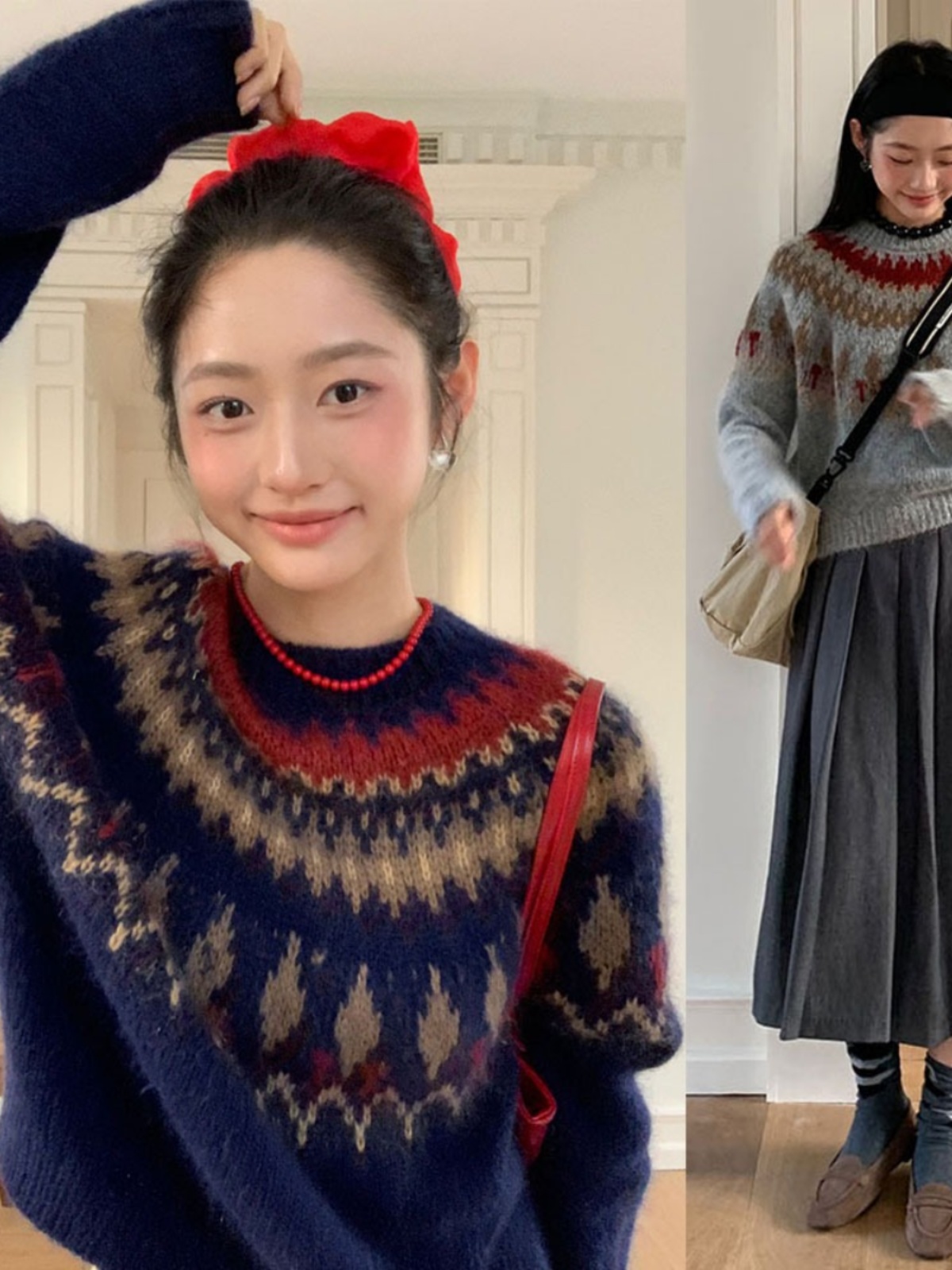 Warm Knitted Sweater Women's r - Vintage Fashion Years recensione e prezzo