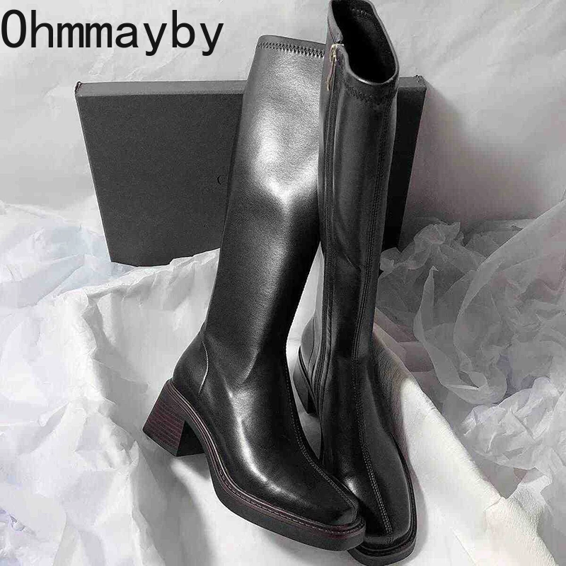 Vintage Thick Heel Women Knee  - Vintage Zipper recensione e prezzo