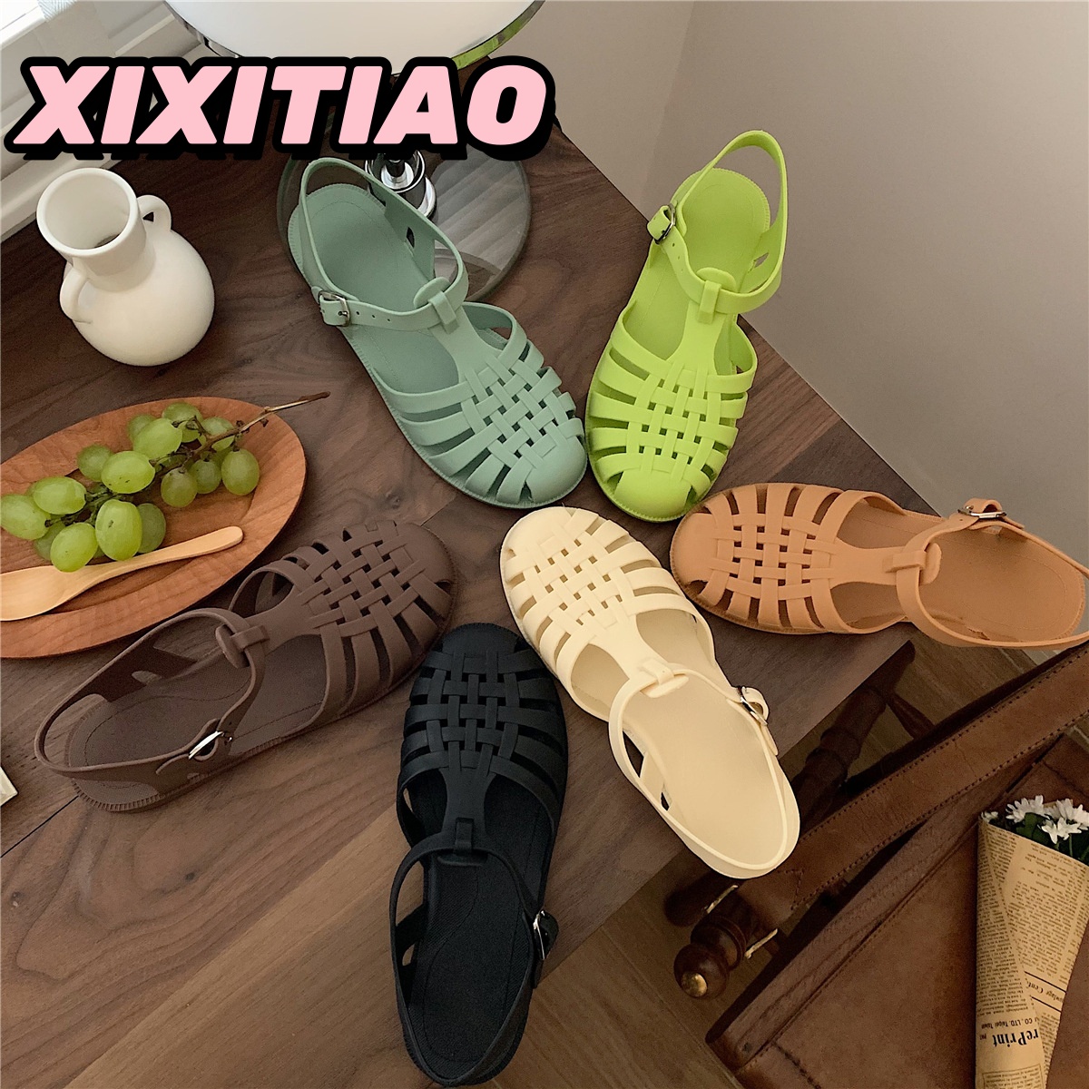 XIXITIAO Vintage Hollow Woven  - Vintage Zipper recensione e prezzo