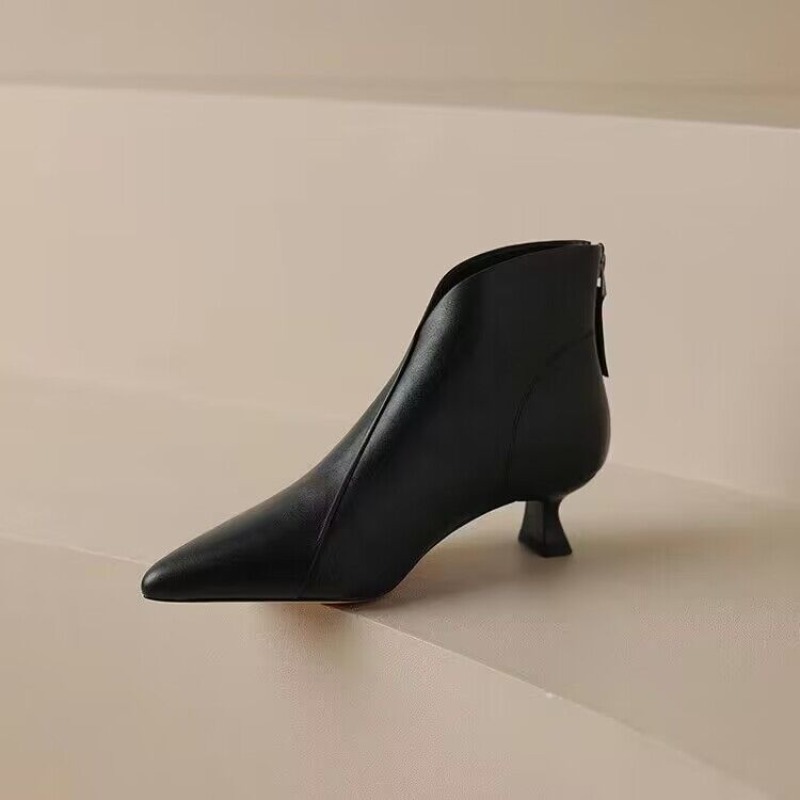 Autumn Winter Pointed Toe Wome - Vintage Zipper recensione e prezzo