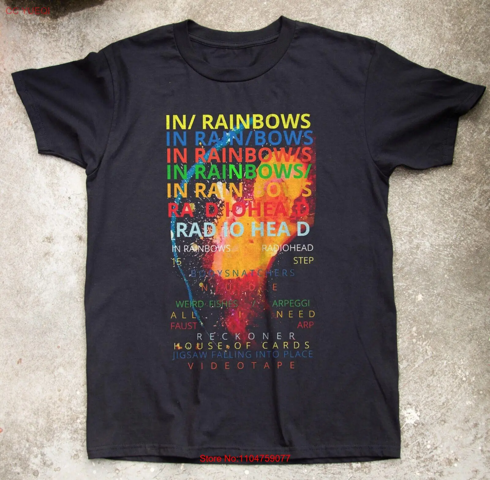 Radiohead In Rainbows Album Bl - Vintage Flannel Shirt recensione e prezzo