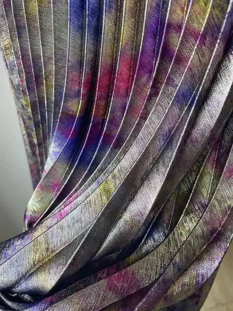 Shiny Colorful Luxury High Wai - Vintage Fashion Old Money recensione e prezzo