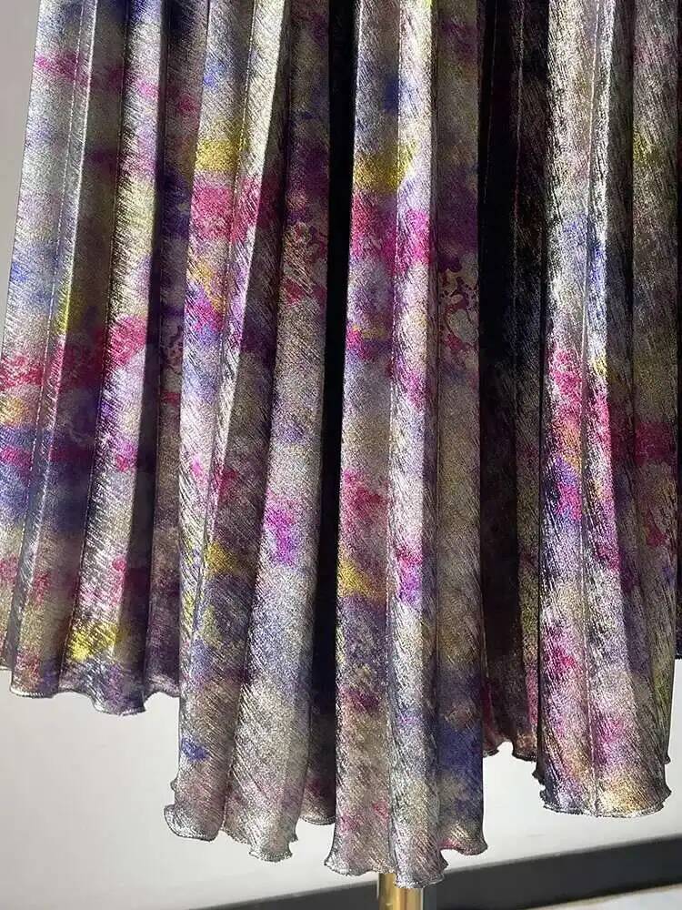 Shiny Colorful Luxury High Wai - Vintage Fashion Old Money recensione e prezzo