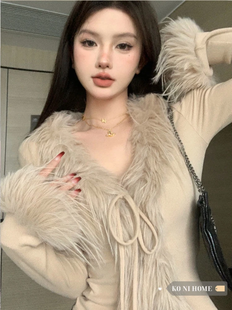 Elegant Sexy Slim Cropped Swea - Vintage Fashion Old Money recensione e prezzo