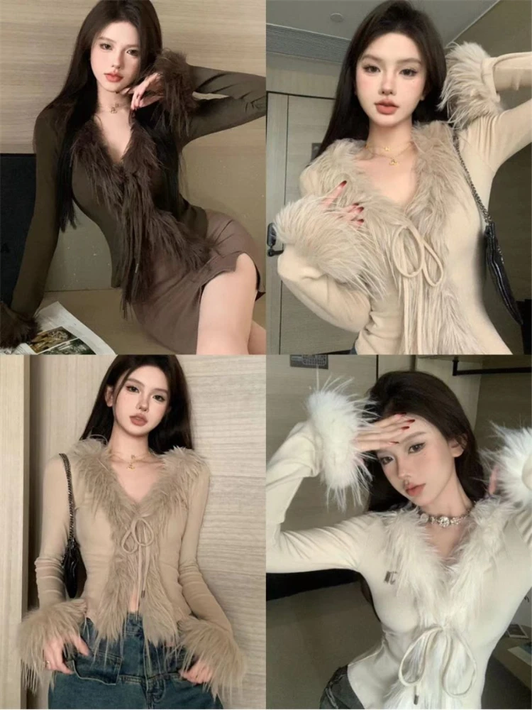 Elegant Sexy Slim Cropped Swea - Vintage Fashion Old Money recensione e prezzo