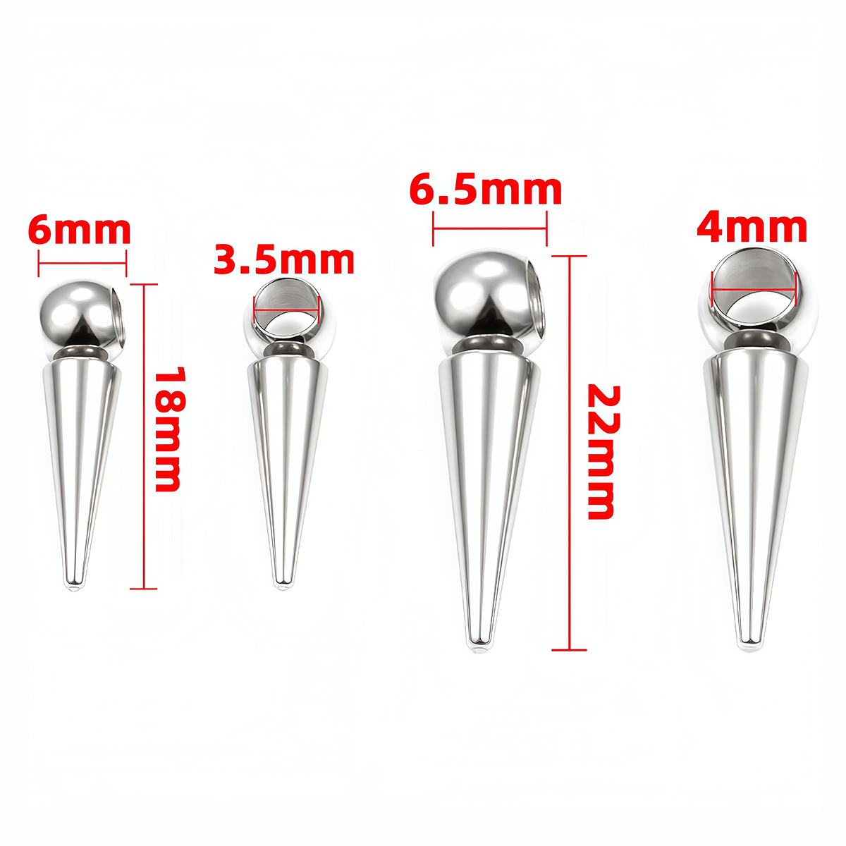 10pcs Retro Cone Charms Pendan - Vintage Fashion Online recensione e prezzo