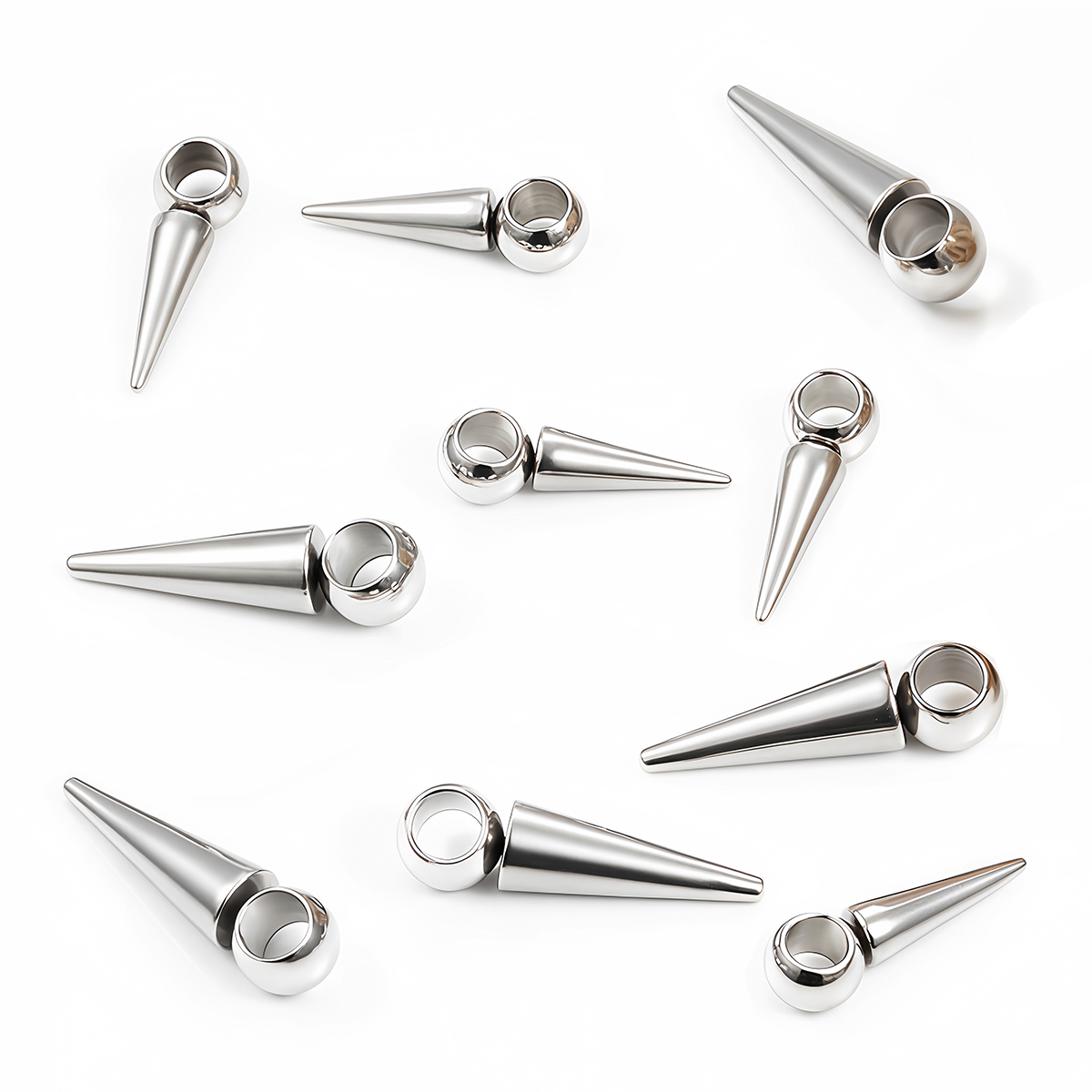 10pcs Retro Cone Charms Pendan - Vintage Fashion Online recensione e prezzo