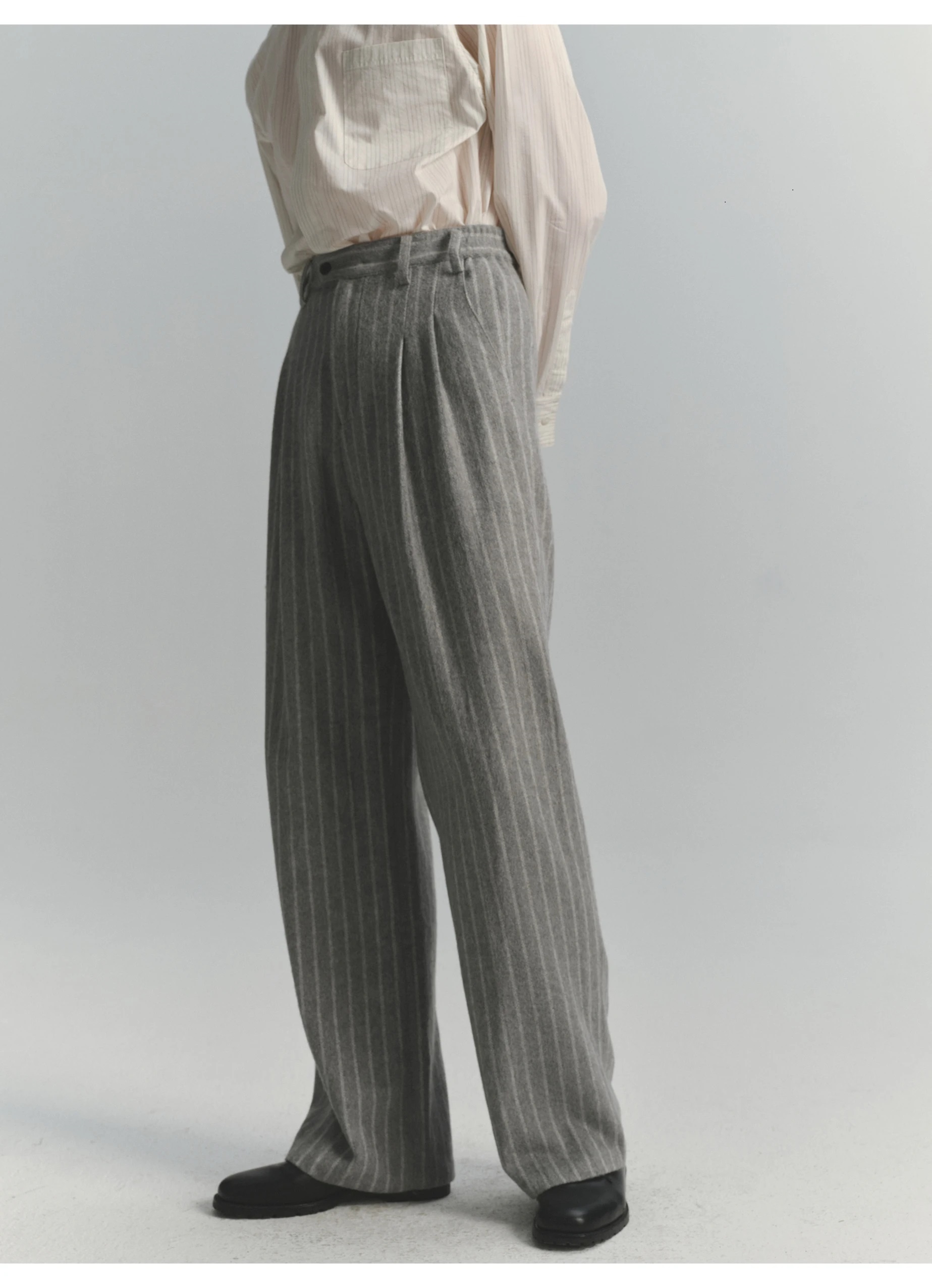 Men's Striped Pants High-Stree - Vintage Fashion Old Money recensione e prezzo