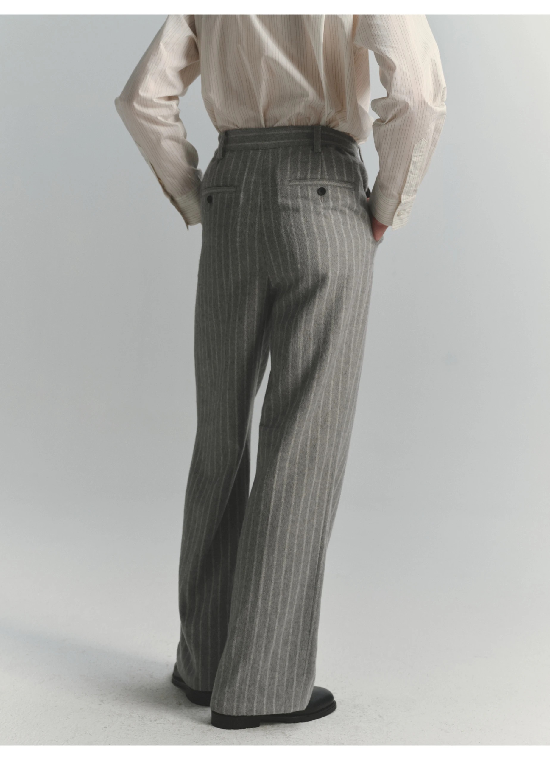 Men's Striped Pants High-Stree - Vintage Fashion Old Money recensione e prezzo