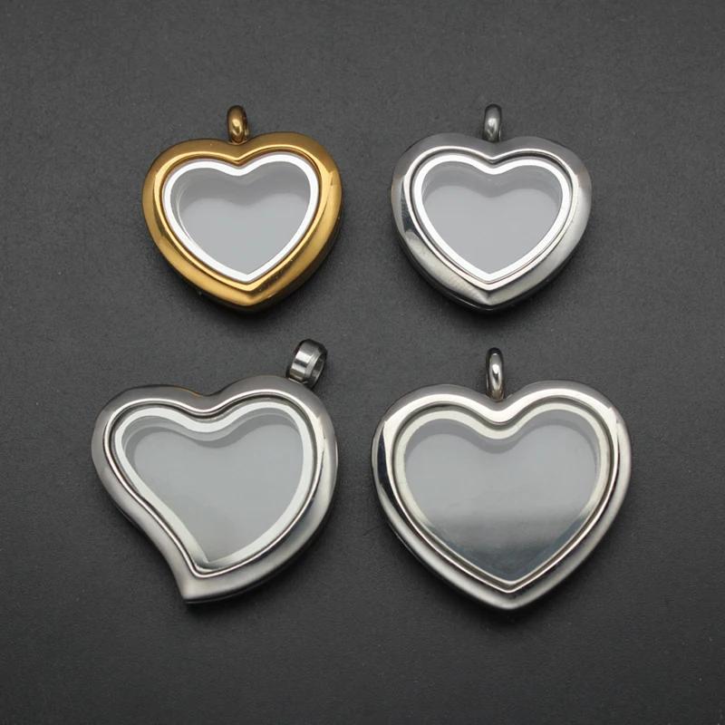 24mm 30mm heart Floating Locke - Vintage Fashion Necklace recensione e prezzo