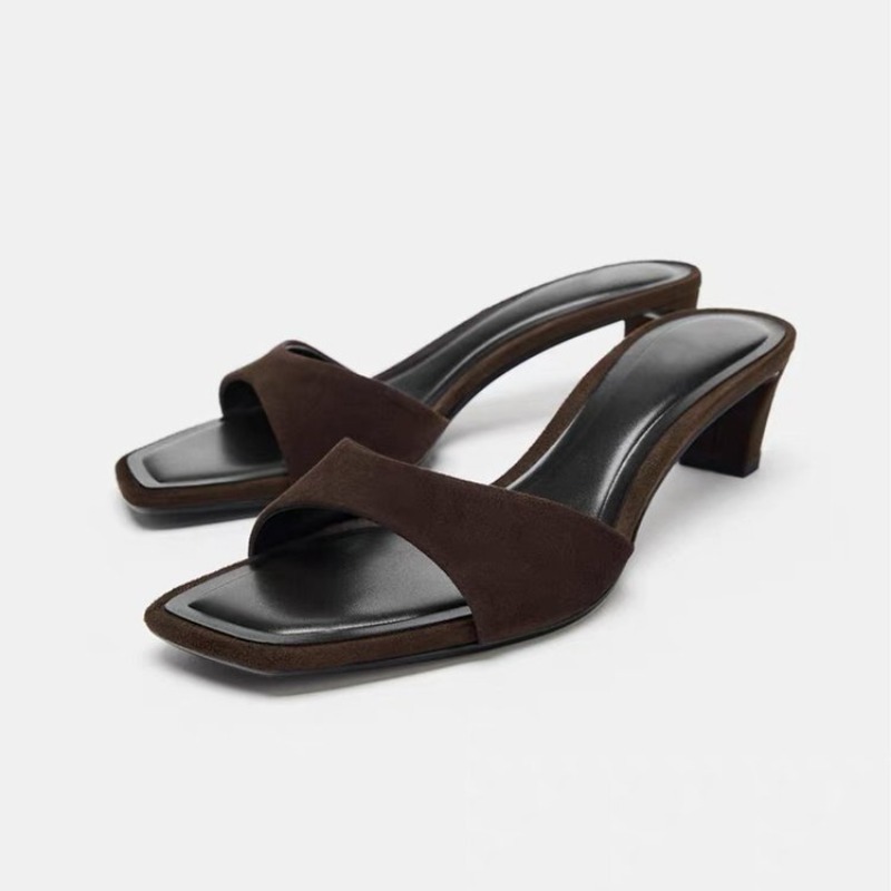 Vintage Brown Faux Suede Slipp - Vintage Fashion And Design recensione e prezzo