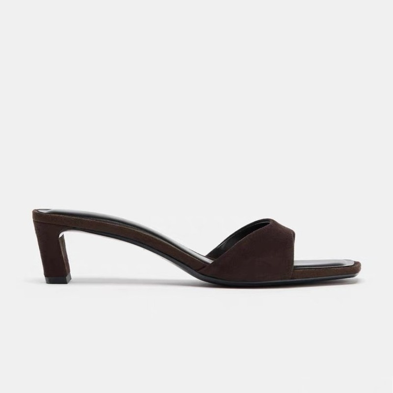 Vintage Brown Faux Suede Slipp - Vintage Fashion And Design recensione e prezzo