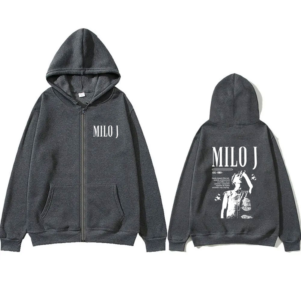 Rapper Milo J Graphic Zipper H - Vintage Fashion Pop Up recensione e prezzo