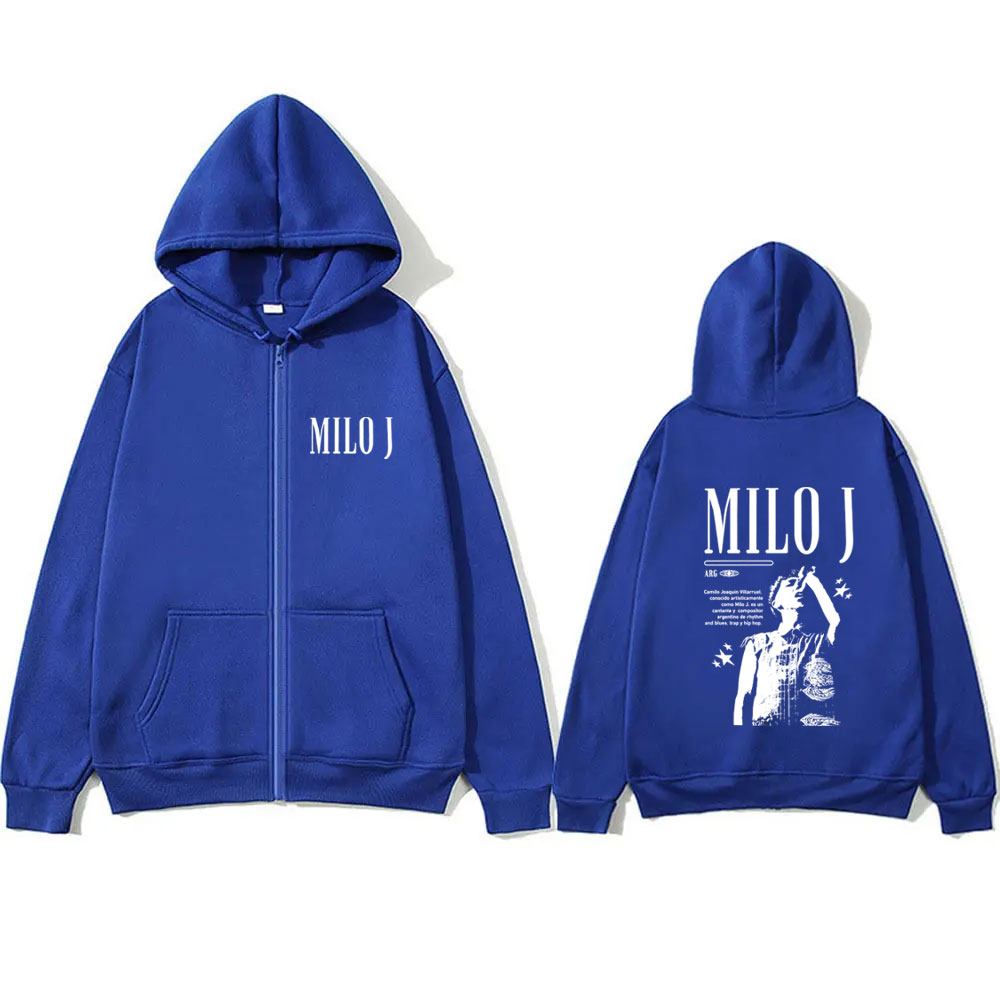 Rapper Milo J Graphic Zipper H - Vintage Fashion Pop Up recensione e prezzo