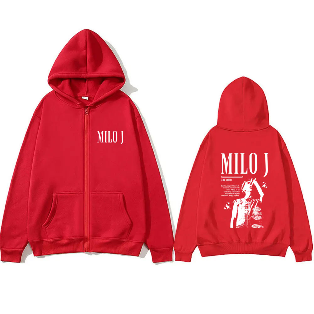 Rapper Milo J Graphic Zipper H - Vintage Fashion Pop Up recensione e prezzo