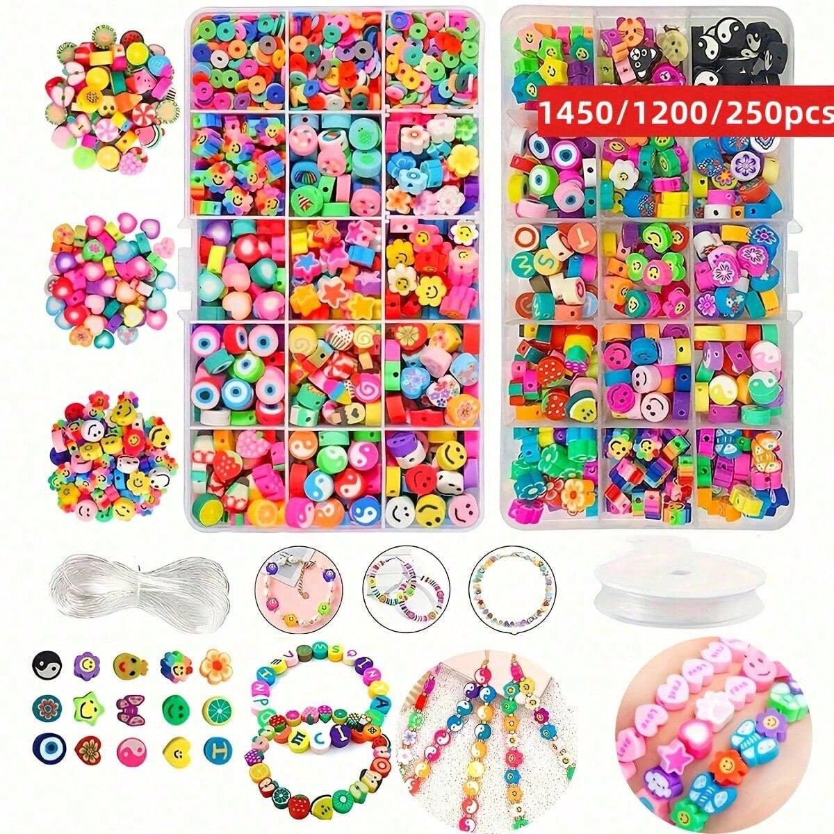 1450/1200/250pcs Polymer Clay  - Vintage Fashion Necklace recensione e prezzo