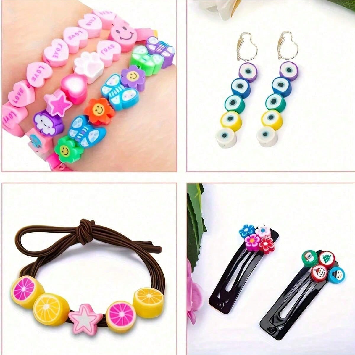 1450/1200/250pcs Polymer Clay  - Vintage Fashion Necklace recensione e prezzo