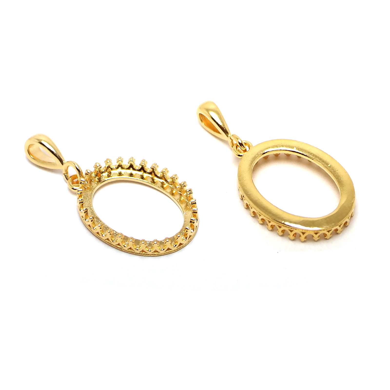 2pcs Crown Drop Necklace Charm - Vintage Fashion Necklace recensione e prezzo