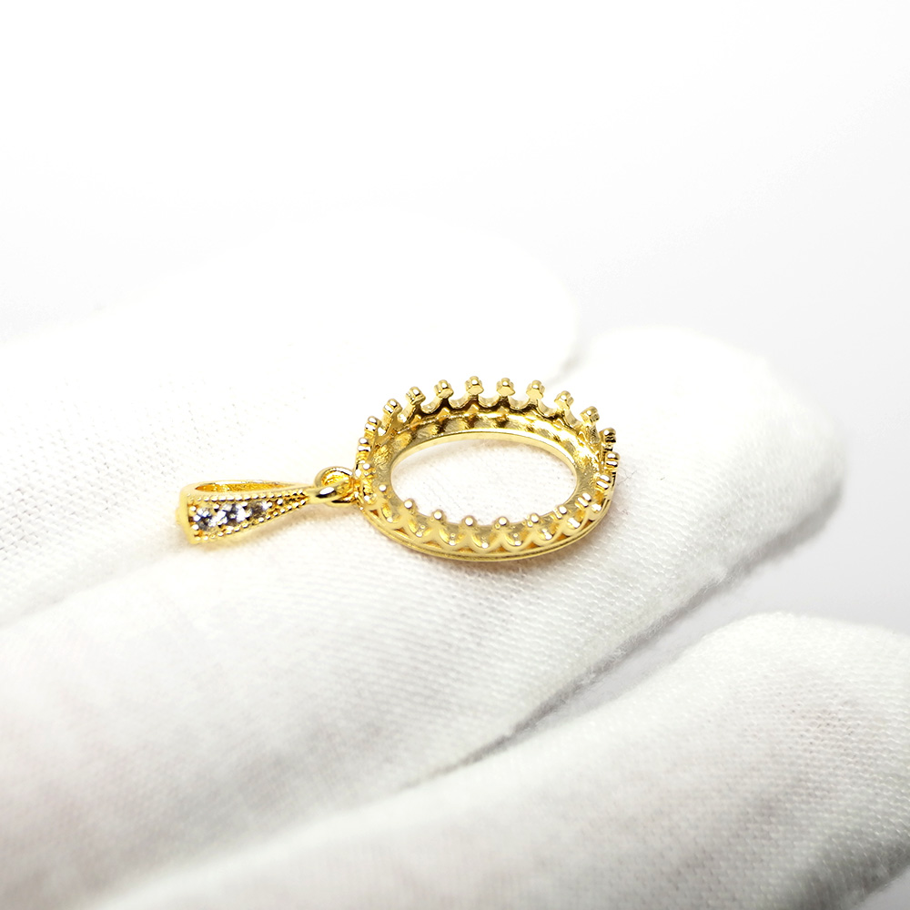 2pcs Crown Drop Necklace Charm - Vintage Fashion Necklace recensione e prezzo