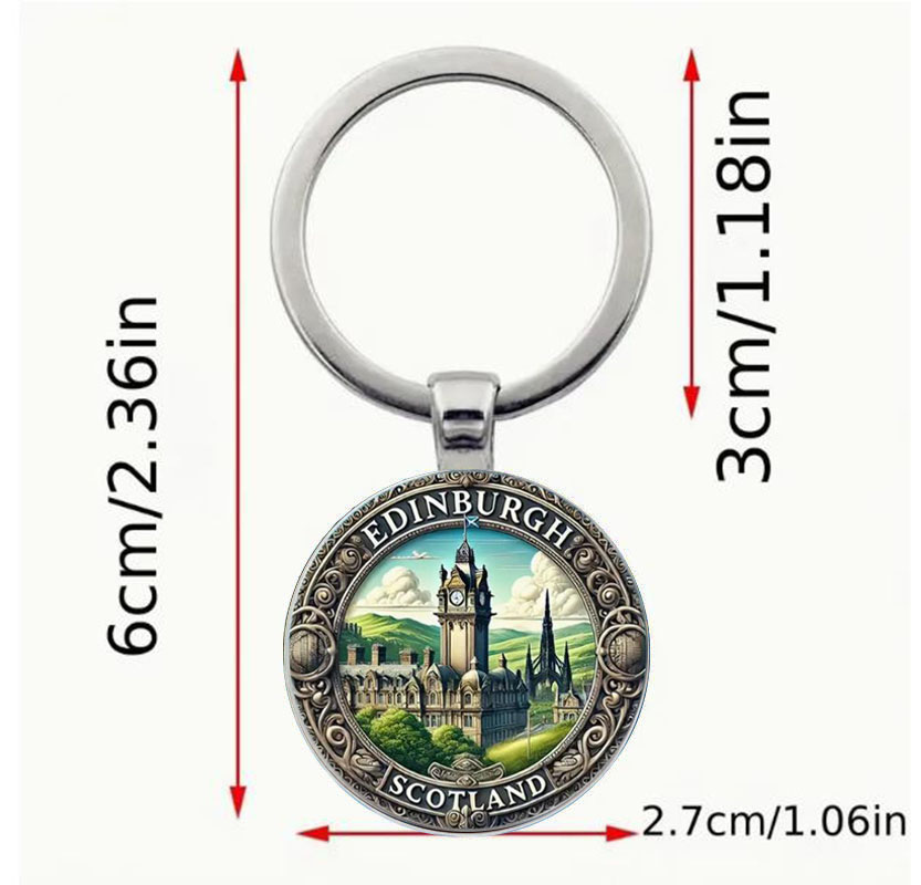 Edinburgh Scottish Keychain, a - Vintage Fashion Edinburgh recensione e prezzo