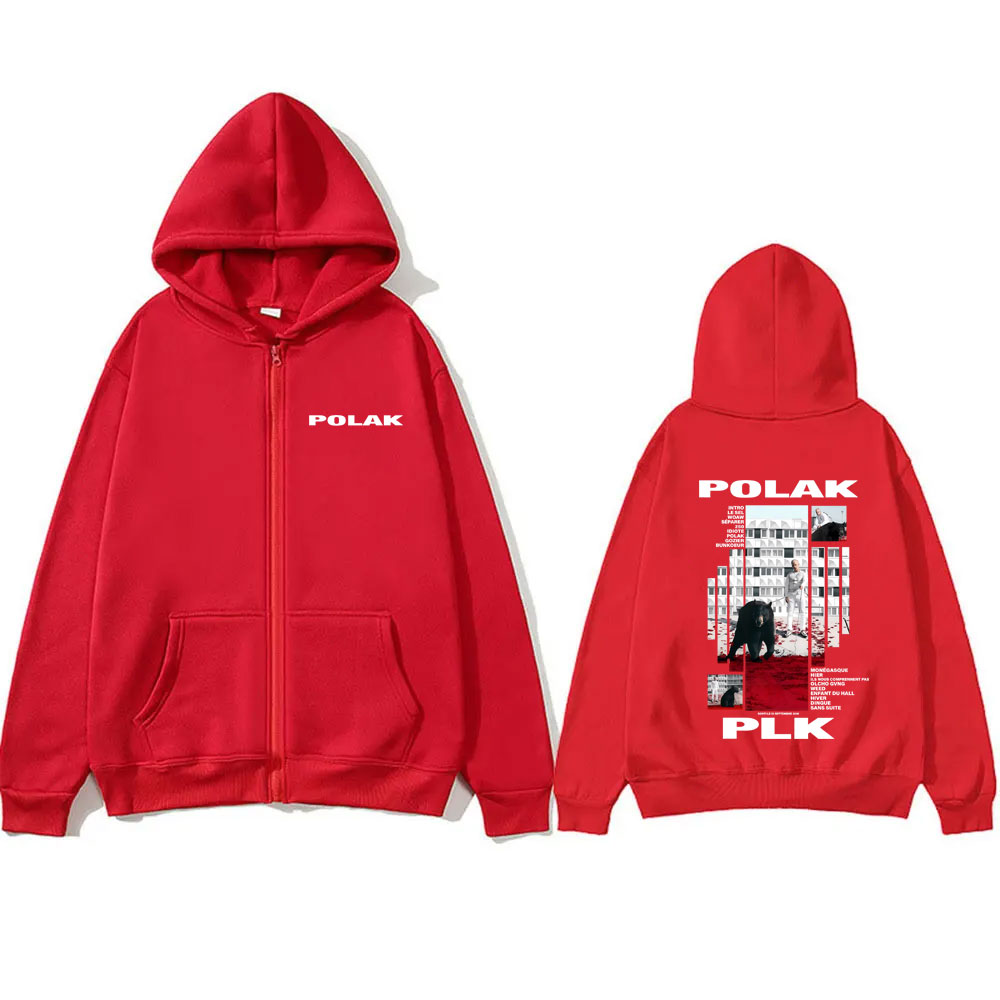 Rapper Plk Polak Print Zipper  - Vintage Fashion Pop Up recensione e prezzo