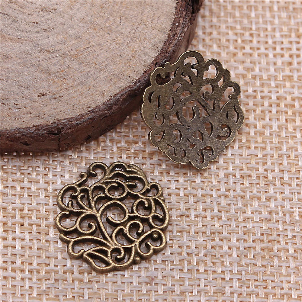 10pcs 18x18mm 2 Colors Antique - Vintage Fashion Online recensione e prezzo