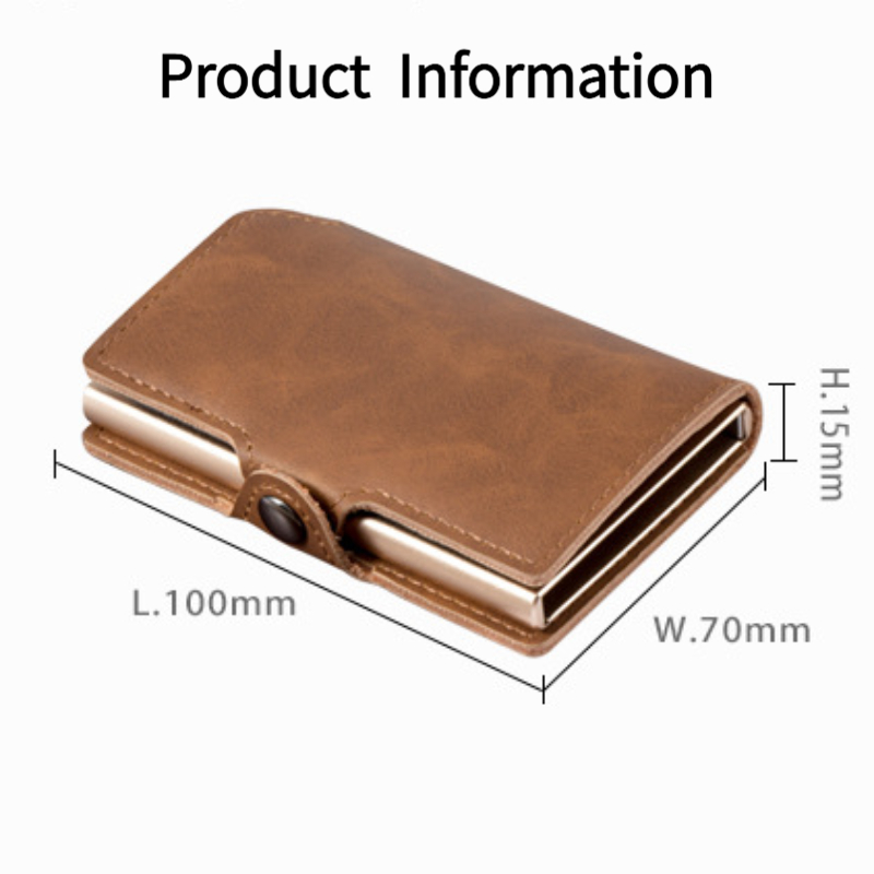 Premium Split Leather Mens Wal - Vintage Fashion Pop Up recensione e prezzo