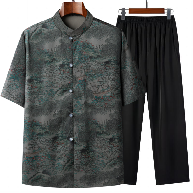 （Shirts+Pants） 2026 Summer Men - Printed Floral Shirt recensione e prezzo