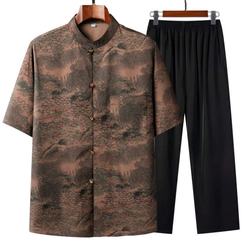 （Shirts+Pants） 2026 Summer Men - Printed Floral Shirt recensione e prezzo