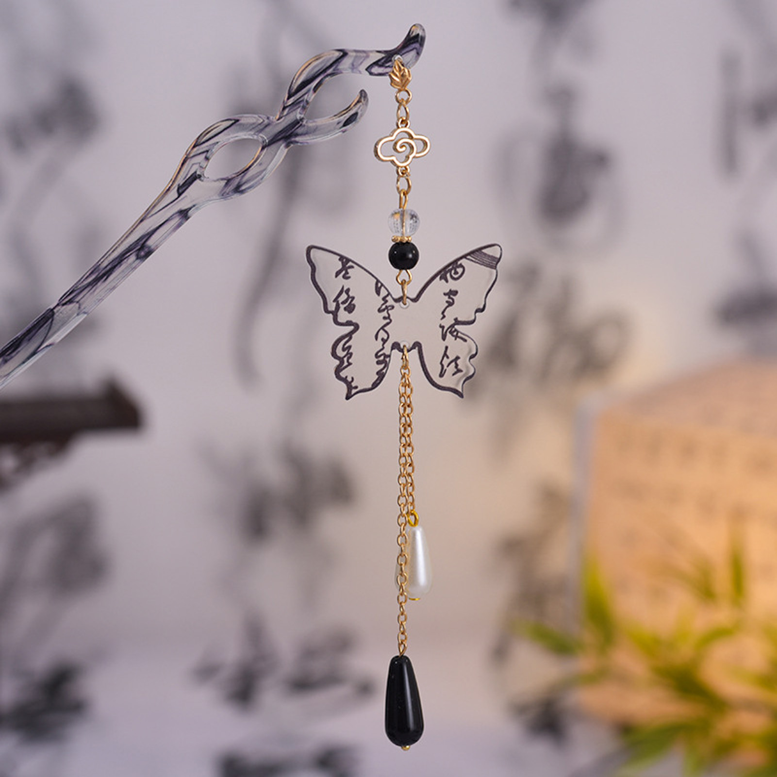 Vintage Wooden Hairpin For Wom - Vintage Fashion Ai recensione e prezzo